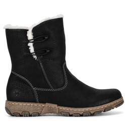 Rieker Botine Rieker Z0172-00 Negru