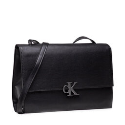 

Сумка Calvin Klein Jeans Minimal Monogram E/W Flap Xbody K60K608386 BDS, Чорний