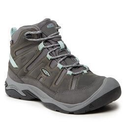 Keen Trekkingschuhe Keen Circadia Mid Wp 1026763 Steel Grey/Cloud Blue