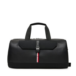Tommy Hilfiger Taška Tommy Hilfiger Th Foundation Duffle AM0AM13481 Čierna