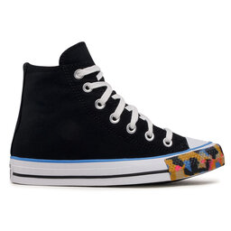 

Кеди Converse Ctas Hi 570291C Black/Digital Blue/Hyper Pink, Чорний