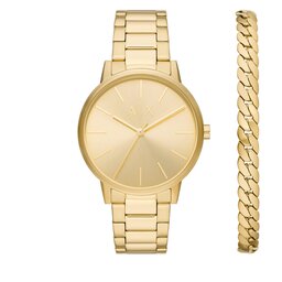 Armani Exchange Zegarek Armani Exchange AX7144SET Gold