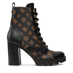Guess Polokozačky Guess FL8NYD FAL10 Černá