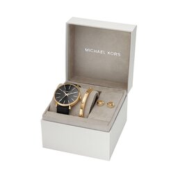 Michael Kors Ročna ura Michael Kors Pyper MK1077SET Black/Black
