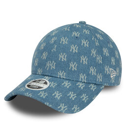 New Era Kšiltovka New Era Wmns Denim Mono 940 Nyy 60434988 Modrá