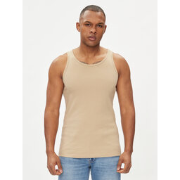 Jack&Jones Jack&Jones Tank top marškinėliai Havana 12251771 Smėlio Regular Fit