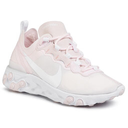 Nike Обувки Nike React Element 55 BQ2728 600 Pale Pink/White/White