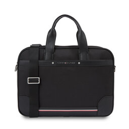 Tommy Hilfiger Geantă pentru laptop Tommy Hilfiger Th Central Repreve Computer Bag AM0AM11301 BDS