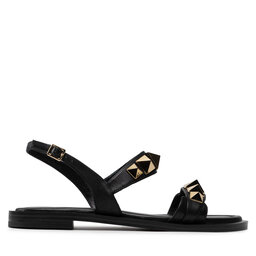 

Босоніжки MICHAEL Michael Kors Wren Flat Sandal 40S2WRFA1L Black, Чорний