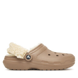 Crocs Шльопанці Crocs Classic Lined Clog 211396 Бежевий