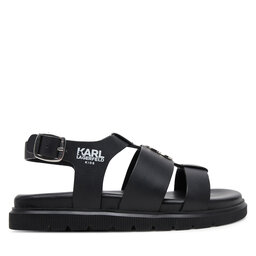 Karl Lagerfeld Kids Sandály Karl Lagerfeld Kids Z30372 M Černá