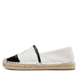 

Еспадрильї KARL LAGERFELD KL80108A White Canvas W/Black, Білий
