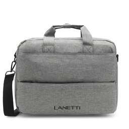 Lanetti Laptoptasche Lanetti LAN-K-011-04L Grau