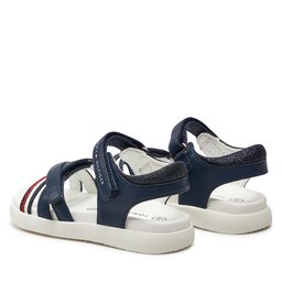 

Босоніжки Tommy Hilfiger Strippes Velcro Sanadal T1A2-33234-0326 S Blue 800, Cиній