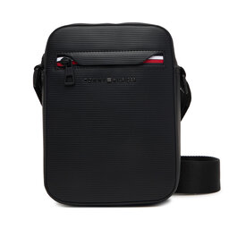 Tommy Hilfiger Umhängetasche Tommy Hilfiger Th Corp Mini Reporter AM0AM14020 Schwarz