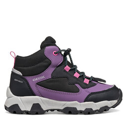 Geox Schnürschuhe Geox J Magnetar G. B Abx J464LB 050FU C8277 D Violett