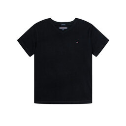 Tommy Hilfiger Tommy Hilfiger Majica Boys Basic KB0KB04142 D Črna Regular Fit