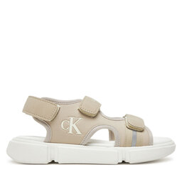 Calvin Klein Jeans Sandale Calvin Klein Jeans V3B2-83024-1692 S Écru