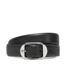Calvin Klein Cintura da donna Calvin Klein Forged Pin Belt 25Mm LV04K7014G Nero