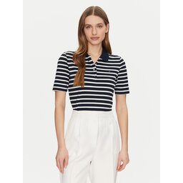 Tommy Hilfiger Tommy Hilfiger Poloshirt 1985 WW0WW43224 Dunkelblau Regular Fit