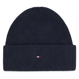 Tommy Hilfiger Mütze Tommy Hilfiger Flag AW0AW19102 Dunkelblau