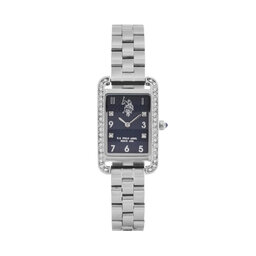 U.S. Polo Assn. Ρολόι U.S. Polo Assn. Ginger USP8399BL Ασημί