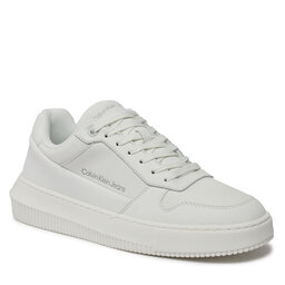 

Снікерcи Calvin Klein Jeans Chunky Cupsole Low Lth In Sat YM0YM00873 Triple Bright White 0K4, Білий