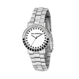 KARL LAGERFELD Часовник KARL LAGERFELD R0553100501 Сребрист