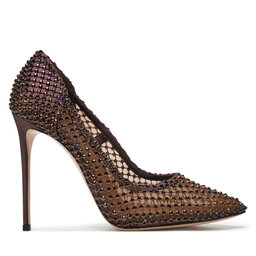 Le Silla Scarpe stiletto Le Silla Deco Gilda 120 Stocking 2144B100R1PPSAS748 Marrone