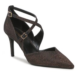 MICHAEL Michael Kors Pantofi cu toc subțire MICHAEL Michael Kors Adela Flex Pump 40F3ADMP1D Black/Bronze