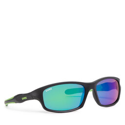 Uvex Occhiali da sole Uvex Sportstyle 507 S5338662716 Black Mat Green