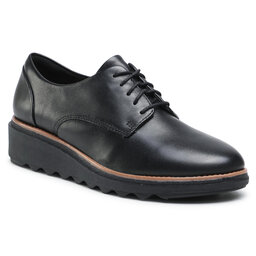 Clarks Halbschuhe Clarks Sharon Noel 261559904 Black Soft
