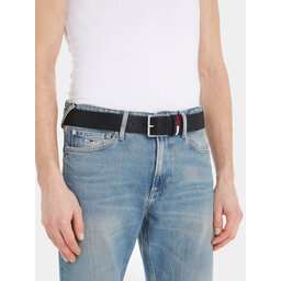 

Чоловічий ремінь Tommy Jeans Tjm Elevated Leather 4.0 AM0AM11675 Black BDS, Чорний