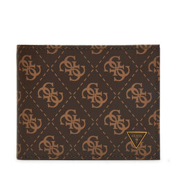 Guess Μεγάλο Πορτοφόλι Ανδρικό Guess SMVELE LEA20 Καφέ