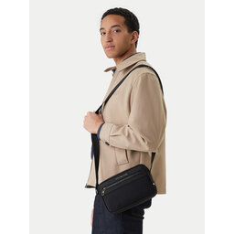 Tommy Hilfiger Umhängetasche Tommy Hilfiger Th Repreve Ew Reporter AM0AM14152 Schwarz