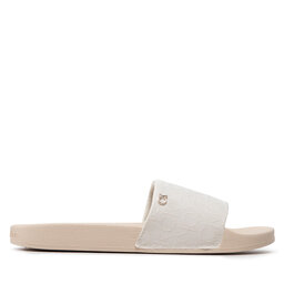 

Шльопанці Calvin Klein Pool Slide-Jq HW0HW01186 Neutral Mono 0K7, Бежевий