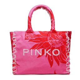 Pinko Τσάντα Pinko Beach Shopping PE 23 PLTT 100782 A0PZ Rosa/Rosso NR1