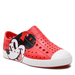 Native Sneakers aus Stoff Native Jefferson Print 12112001-6410 Torch Red/Shell White/Classic Mickey