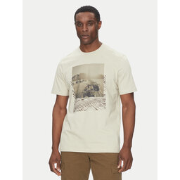 BOSS BOSS Póló Te_Dunetrace 50539187 Bézs Regular Fit
