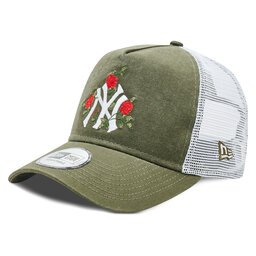 New Era Καπέλο Jockey New Era Flower Trucker Neyy 60298823 Πράσινο