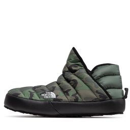 

Тапочки The North Face Thermoball Traction Bootie NF0A3MKH28F1 Thyme Brushwood Camo Print/Tnf Black, Хакі