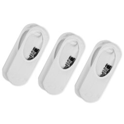 Vans Vyriškų pėdučių komplektas (3 poros) Vans Classic Super No VN000XTTWHT White