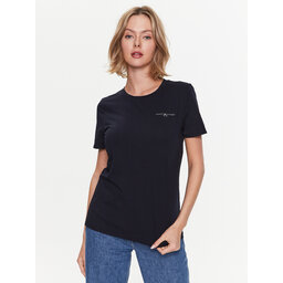 Tommy Hilfiger Tommy Hilfiger Póló 1985 WW0WW37877 Sötétkék Regular Fit