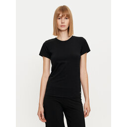 Deha Deha Marškinėliai A00150 Juoda Regular Fit