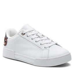 

Снікерcи Tommy Hilfiger Button Detail Court Sneaker FW0FW06733 White YBR, Білий