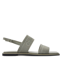Calvin Klein Sandali Calvin Klein Flat Sandal He HW0HW01990 Grigio