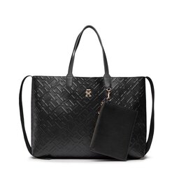 Tommy Hilfiger Дамска чанта Tommy Hilfiger Iconic Tommy Tote Mono AW0AW14374 DW5