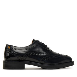 Tommy Hilfiger Oxford čevlji Tommy Hilfiger Brogue FW0FW08818 Črna