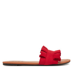 Pieces Pantoletten Pieces Nola 17101699 Rot
