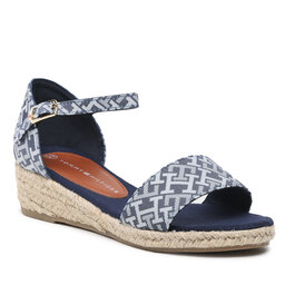 

Еспадрильї Tommy Hilfiger Rope Wedge Sandal T3A7-32776-0048 M Denim 806, Cиній